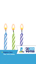 Animated gif of 3 candles